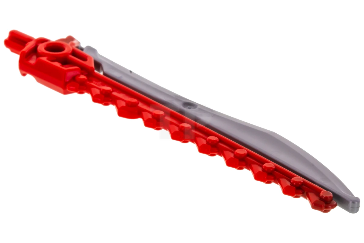 LEGO&reg; 6286140 - 98568pb02 - Hero Factory Weapon - Saw with Flat Silver Sword Blade