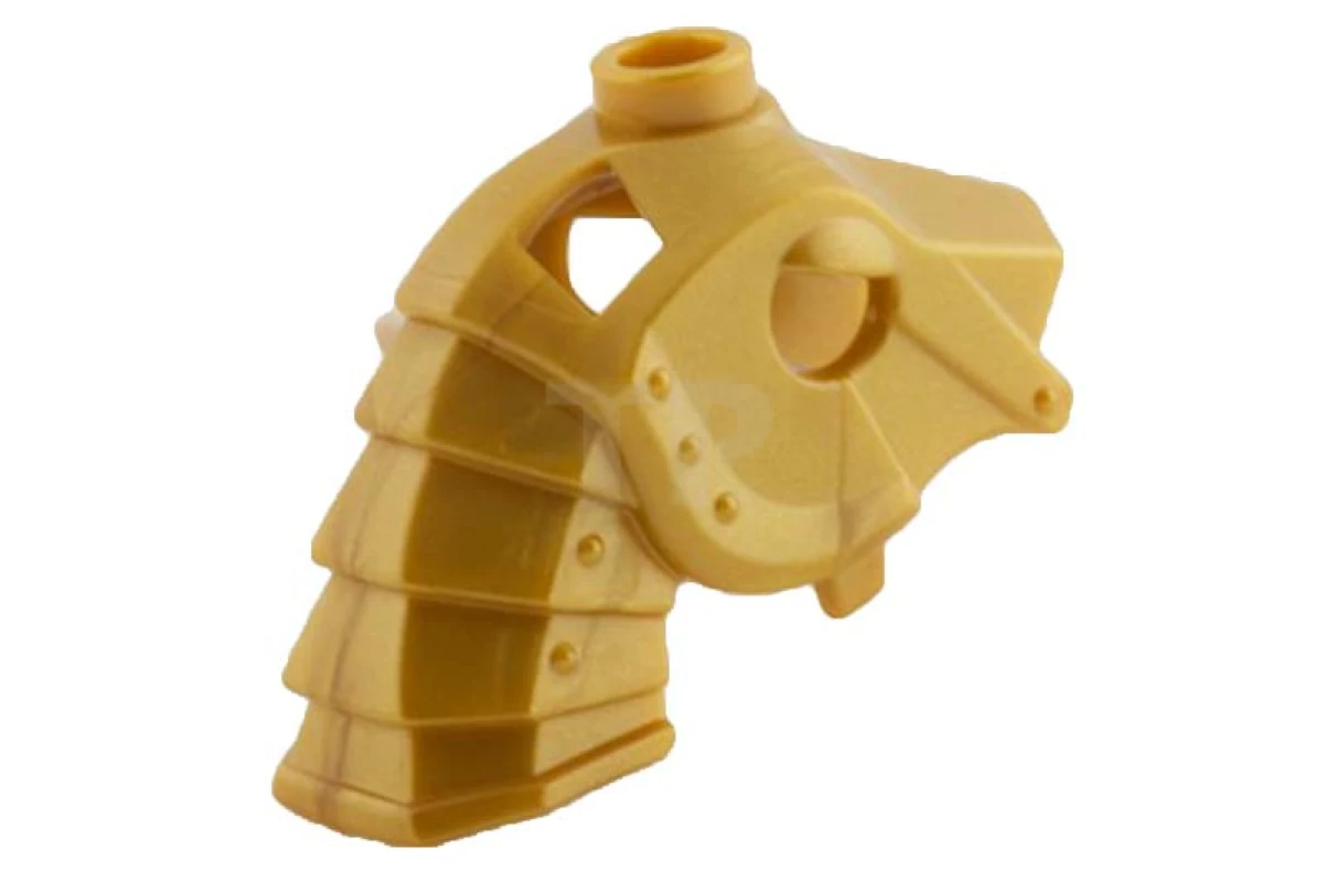 LEGO&reg; 6039603 - 13745 - Horse Battle Helmet, Stud on Top and 4 Neck Plates (Unicorn)