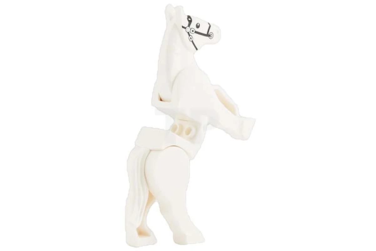 LEGO&reg; 6036454 - 10352c01pb04 - Cheval, jambes mobiles avec motif de bride