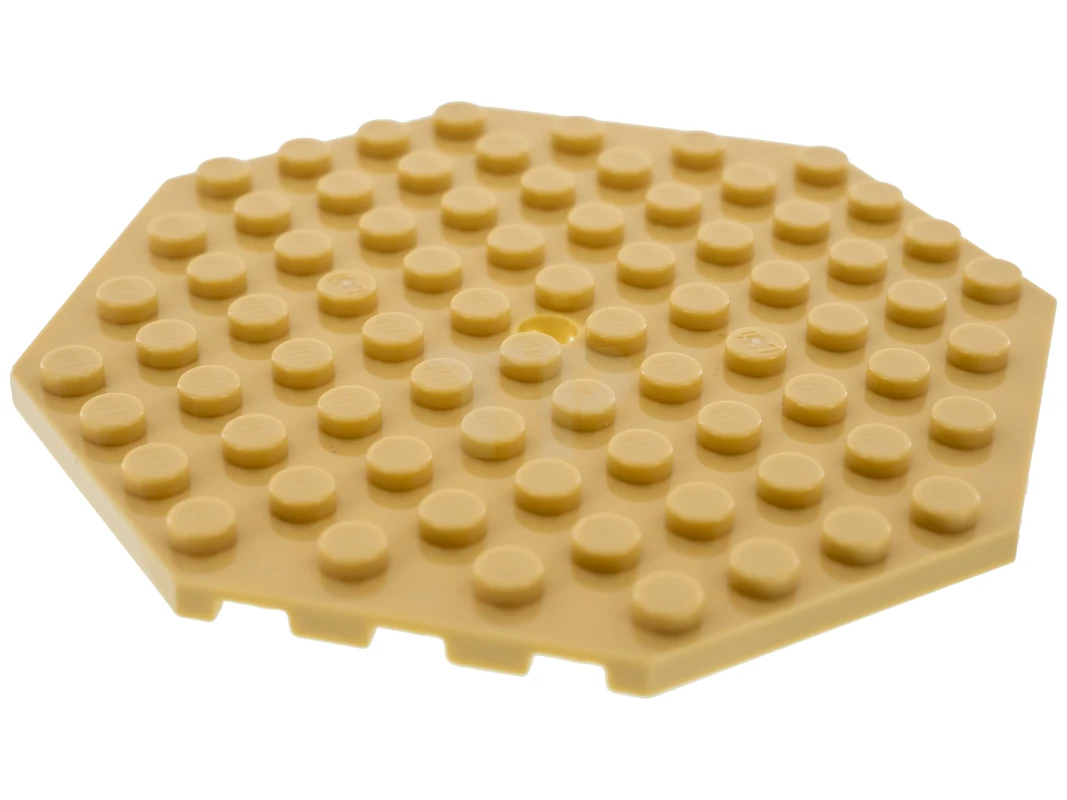 LEGO&reg; 6037610 - 89523 - Plaque, modifiée 10 x 10 octogonale avec trou