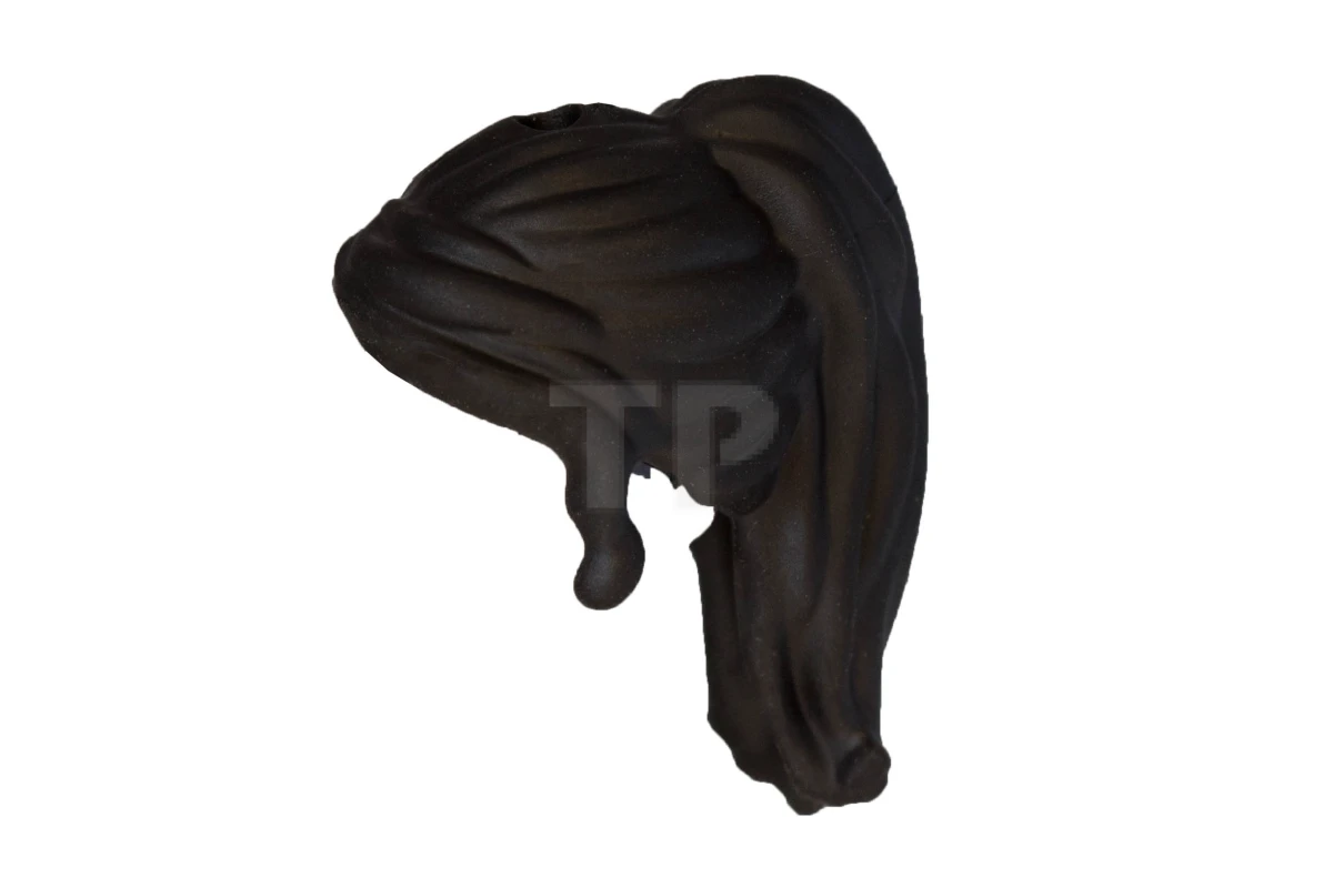 LEGO&reg; 4650864 - 92257 - Figine, couvre-chef Cheveux Friends longs avec queue de cheval et franges latérales.