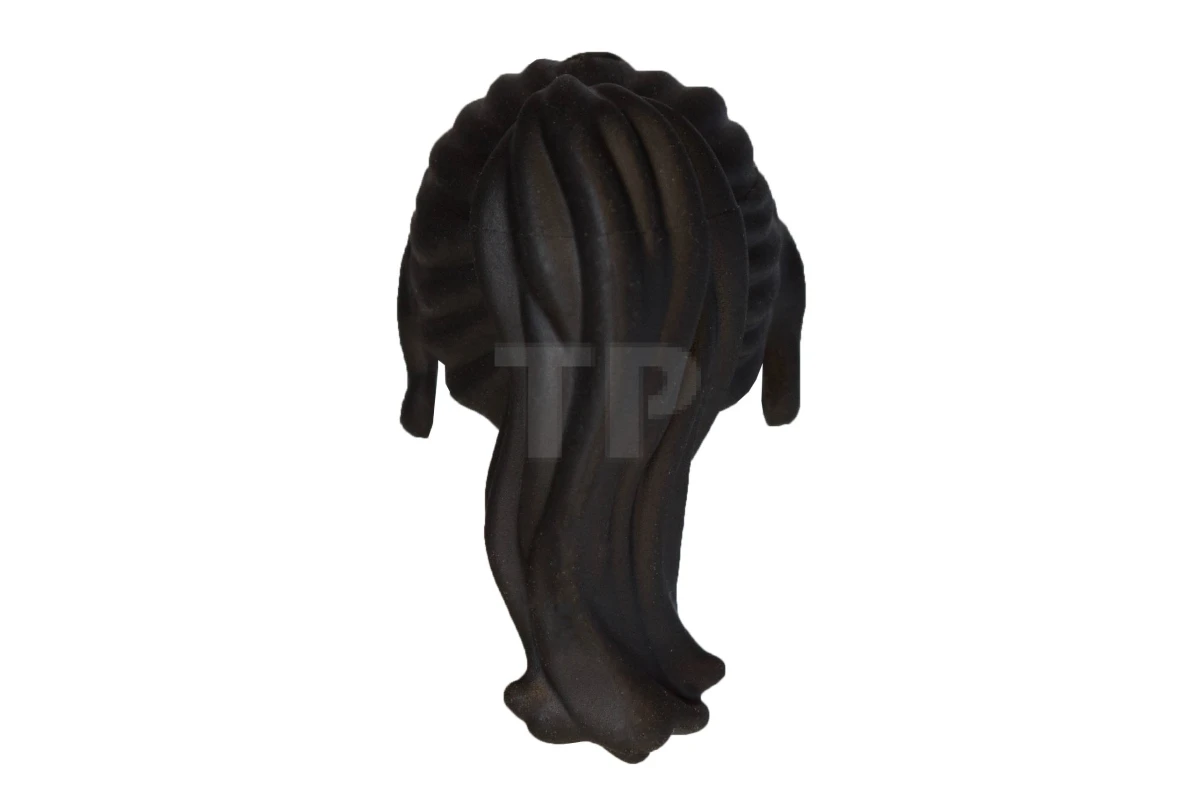 LEGO&reg; 4650864 - 92257 - Figine, couvre-chef Cheveux Friends longs avec queue de cheval et franges latérales.