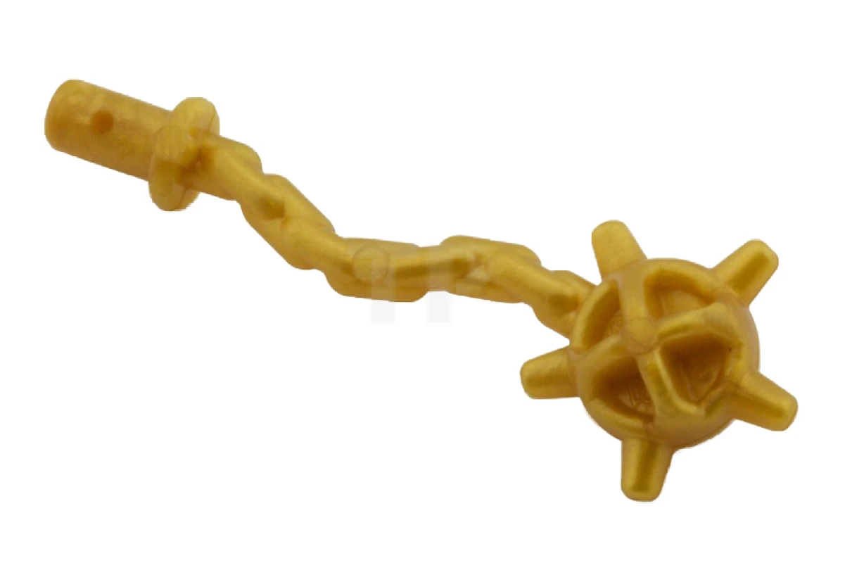 LEGO&reg; 4612888 - 93787 - Minifig, Weapon Spiked Flail - Flexible Rubber