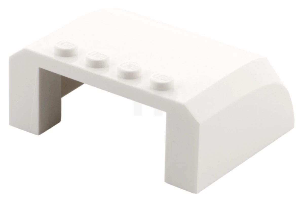 LEGO&reg; 6210111 - 61484 - Windschutzscheibe 5 x 6 x 2 Gebogenes Sonnendach mit 4 Noppen