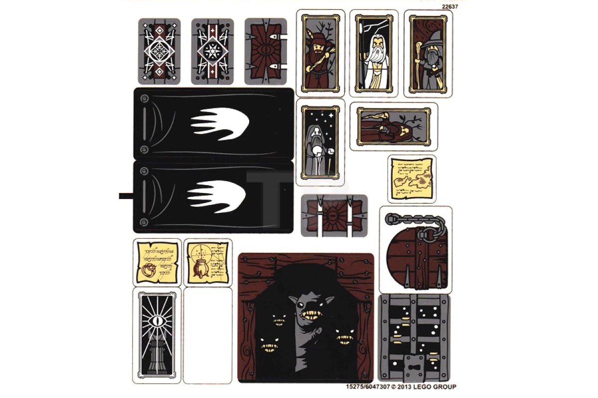 LEGO&reg; 6047307 - Sticker for Set 10237