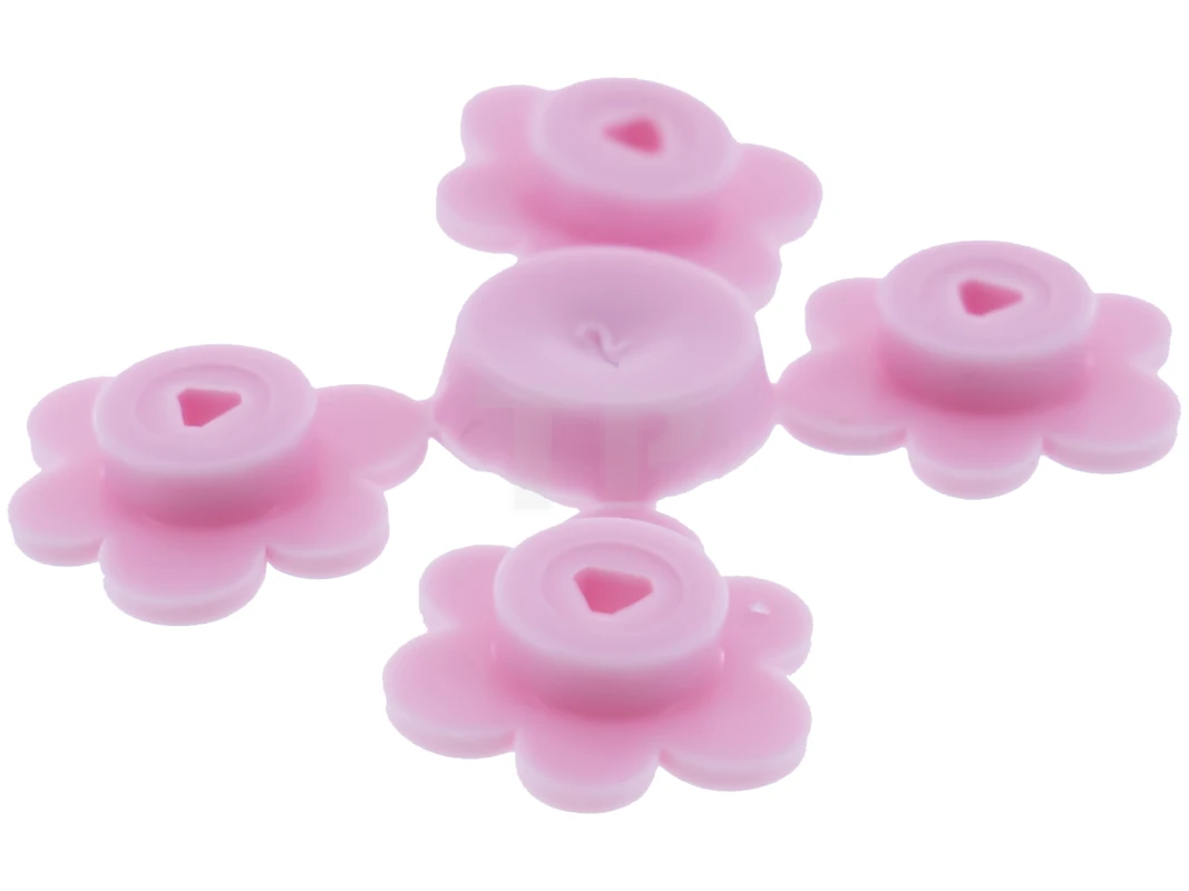 LEGO&reg; 6000294 - 3742sprue - Flower Small, Sprue of Four