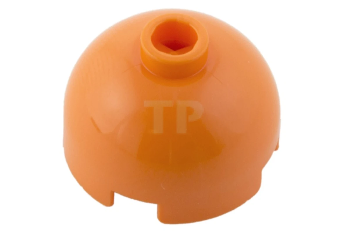 LEGO&reg; 553 - 6472019 - Brick, Round 2 x 2 Dome Top, with Bottom Axle Holder