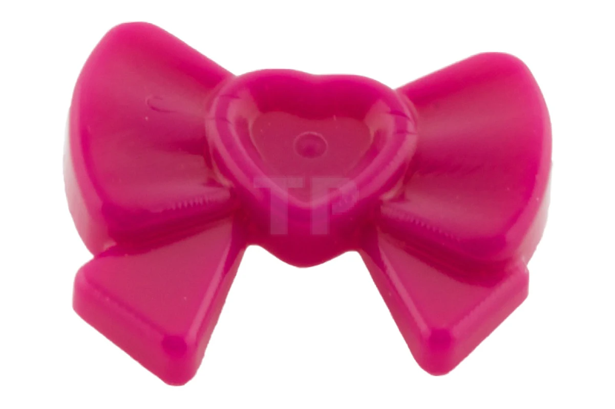 LEGO&reg; 6023827 - 11618 - Decorazione per capelli, fiocco con cuore, nastro lungo e pin