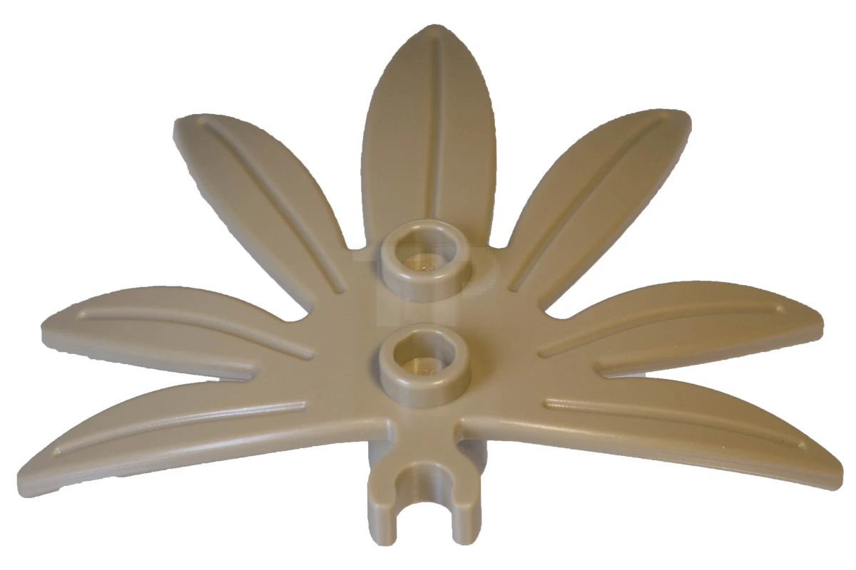 LEGO&reg; 6020157 - 10884 - Plant Leaves 6 x 5 Swordleaf with Clip (thick open O clip)