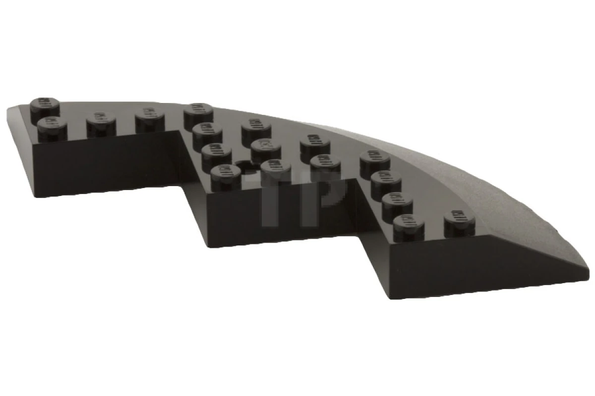 LEGO&reg; 6454174 - 58846 - Pendenza 33° 10 x 10 Angolo rotondo
