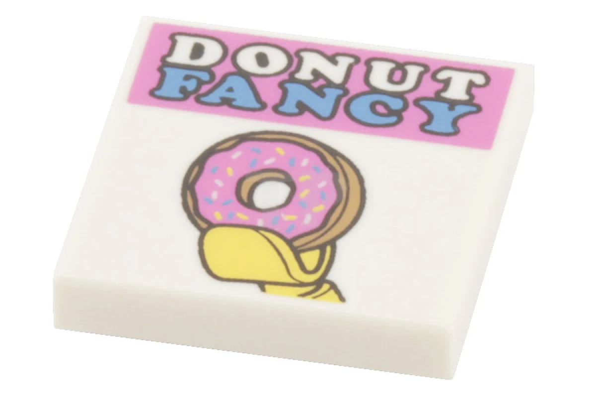 LEGO&reg; 6066136 - 3068pb0842 - Tile 2 x 2 with 