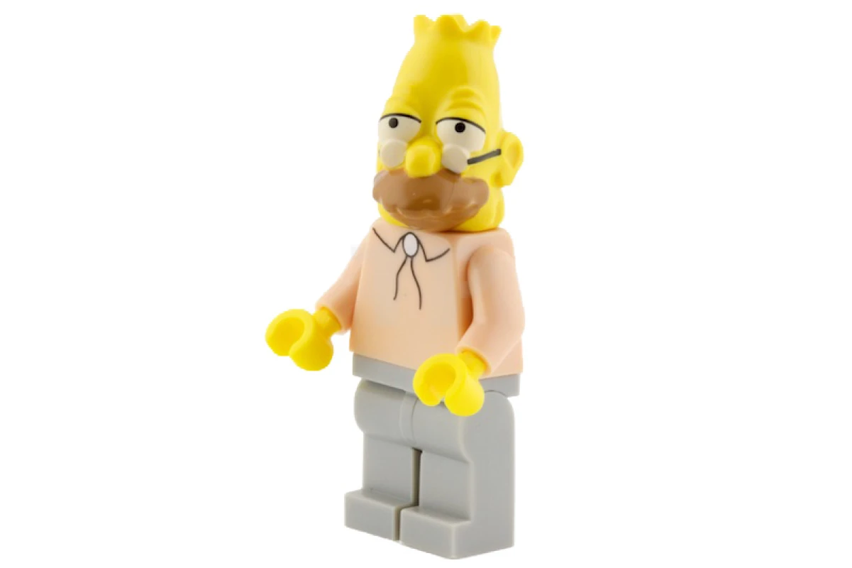 LEGO&reg; sim012 Nonno Simpson - Solo Minifig