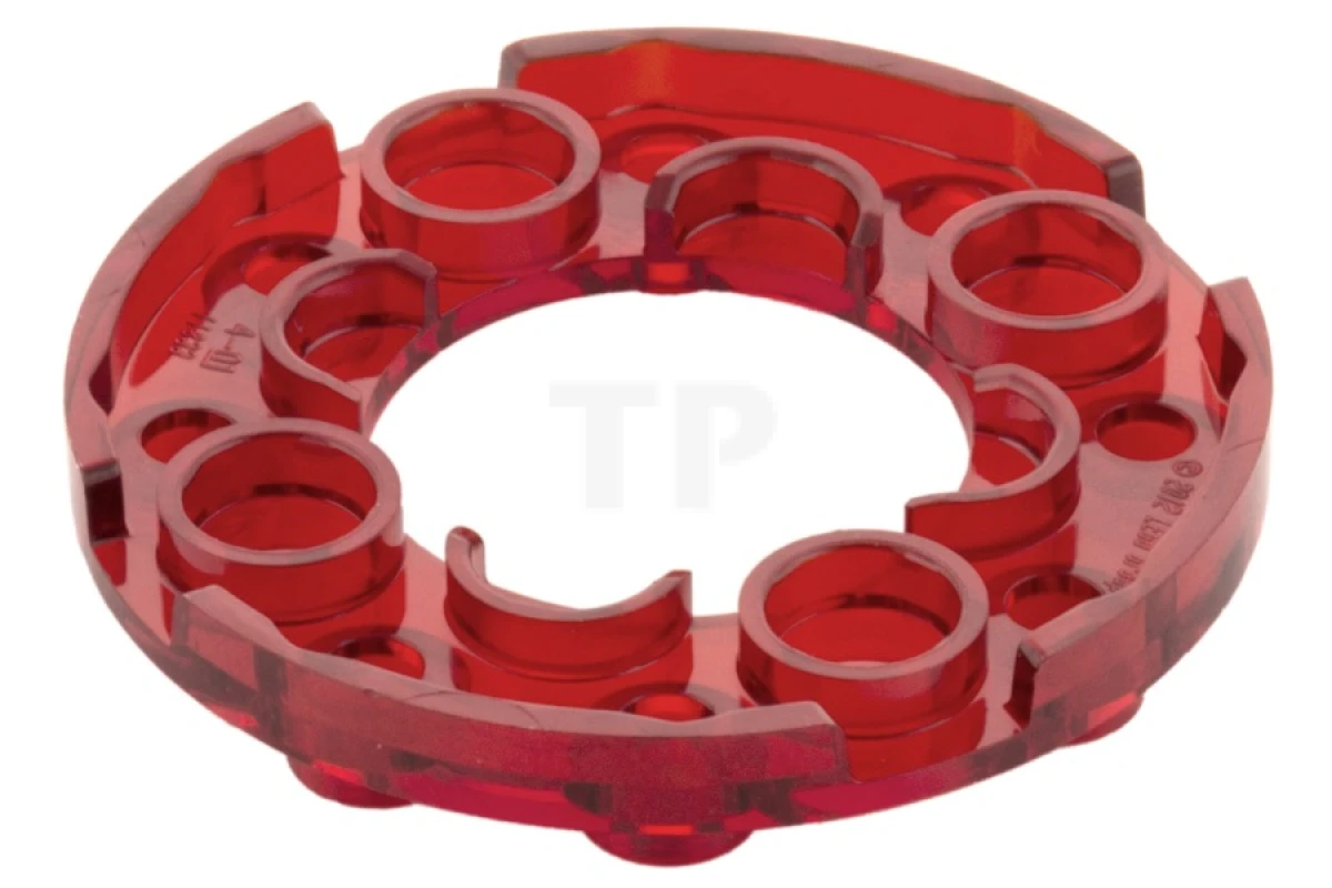 LEGO&reg; 6024294 - 11833 - Plate 4 x 4 Round with Hole