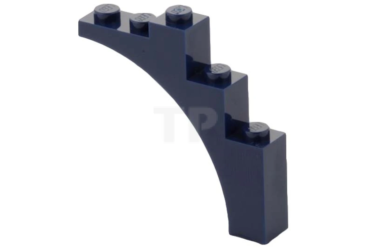 LEGO&reg; 2339 - 4519933 - Brick 1 x 5 x 4 Half Arch - Continuous Bow