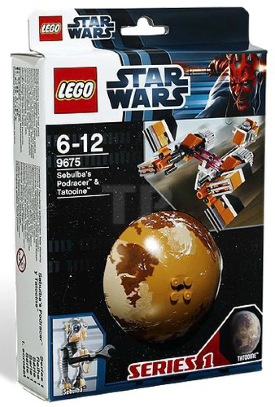 LEGO&reg; 9675 Sebulba's Podracer & Tatooine