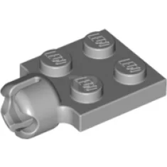 Plaat 2 x 2 met trekhaakkogelcontactdoos