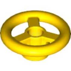 Véhicule, volant petit, 2 studs de diamètre