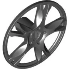 Radabdeckung 5 Speichen dick - für Rad 56145