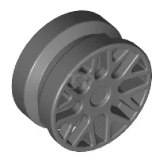 Wheel 11mm D. x 6mm with 8 'Y' Spokes
