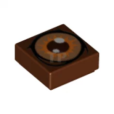 Tile 1 x 1 with Eye Pattern