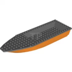 Boat Hull 28 x 8 - Complete Assembly