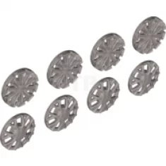 Wheel Cover 7 Spoke Y Shape and 10 Spoke T Shape for Wheel 18976, 8 in Bag - 4 of Each (Multipack)