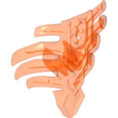 Bionicle Spine Armor with Eight Ribs