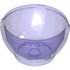 Container, Faceted, 4 x 4 x 1 2/3, Dragon Egg Bottom