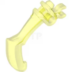 Bionicle Weapon Claw - Bent and Notched with Clip