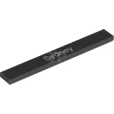 Fliese 1 x 8 mit "Sydney"-Muster