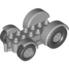 Base de tracteur DUPLO 2 x 6 avec roues