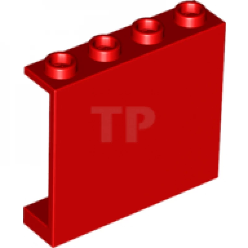 LEGO&reg; 4262012 - 4215b - Pannello 1 x 4 x 3 - Borchie cave, senza supporto laterale
