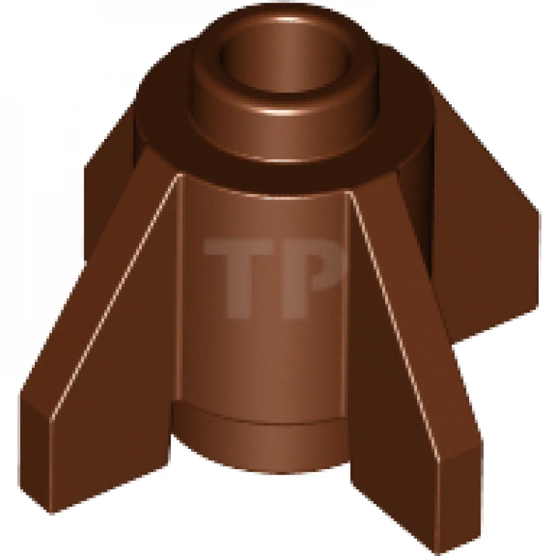 LEGO&reg; 4585503 - 4588 - Ladrillo, redondo 1 x 1 con aletas