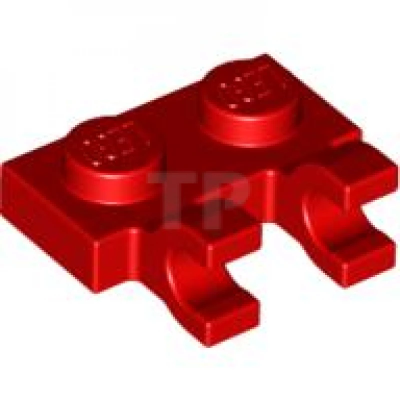 LEGO&reg; 4556153 - 60470 - Plate, Modified 1 x 2 with Clips Horizontal