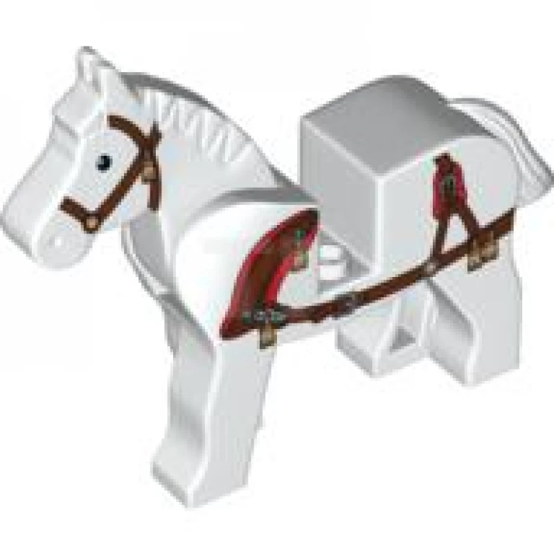 LEGO&reg; 4622492 - 4493c01pb08 - Horse with Bridle, Harness and Tassels Pattern