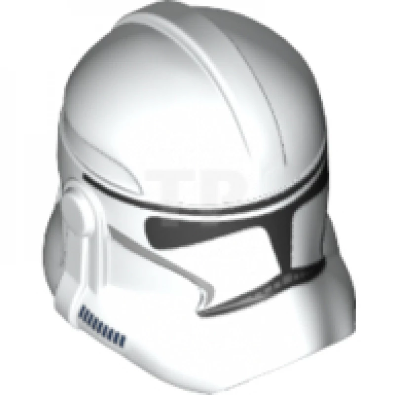 LEGO&reg; 6062947 - 11217pb09 - Figine, Casque Headgear Helmet SW Clone Trooper avec motif Ep.3