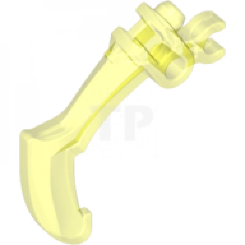 LEGO&reg; 6145482 - 20252 - Bionicle Weapon Claw - Bent and Notched with Clip