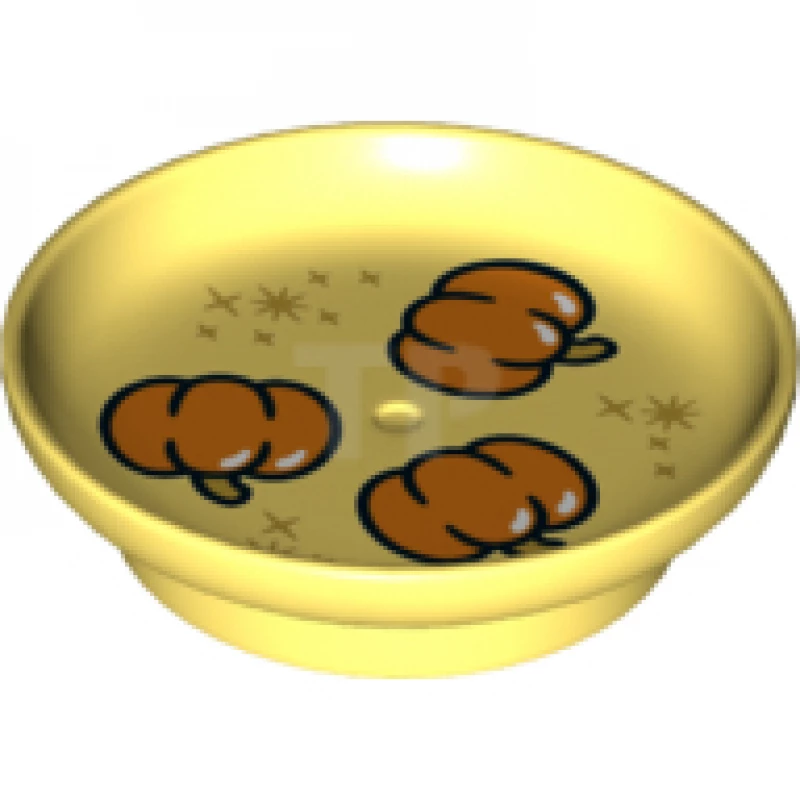 LEGO&reg; 31333pb05 - 6170383 - DUPLO Dish with Pumpkins Pattern