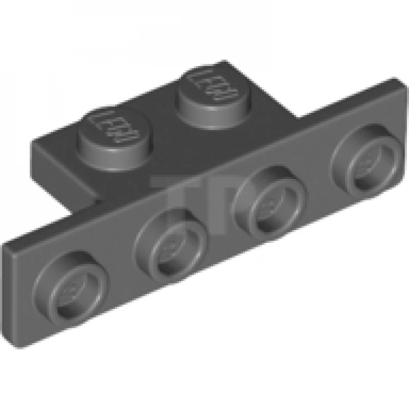 LEGO&reg; 6271127 - 2436b - Bracket 1 x 2 - 1 x 4 with Rounded Corners