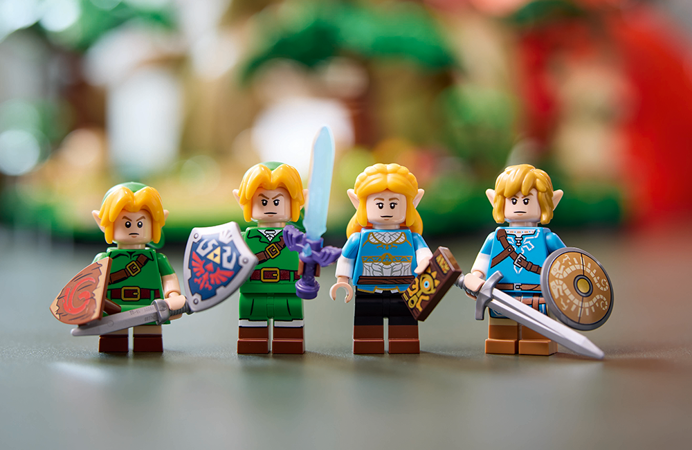 77092-3 Zelda set minifigs