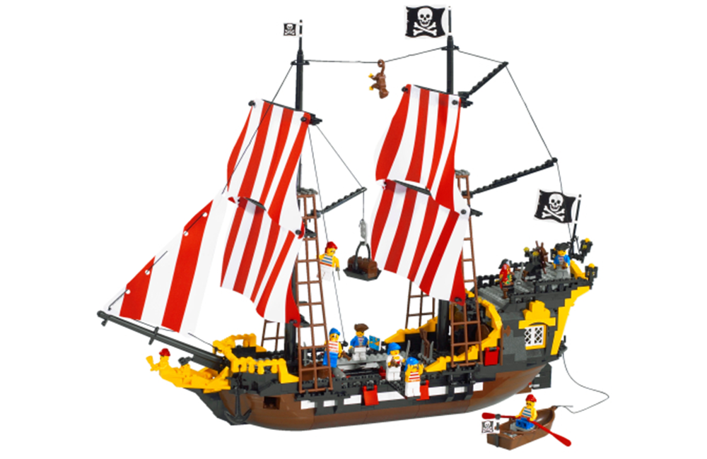 LEGO pirate ship