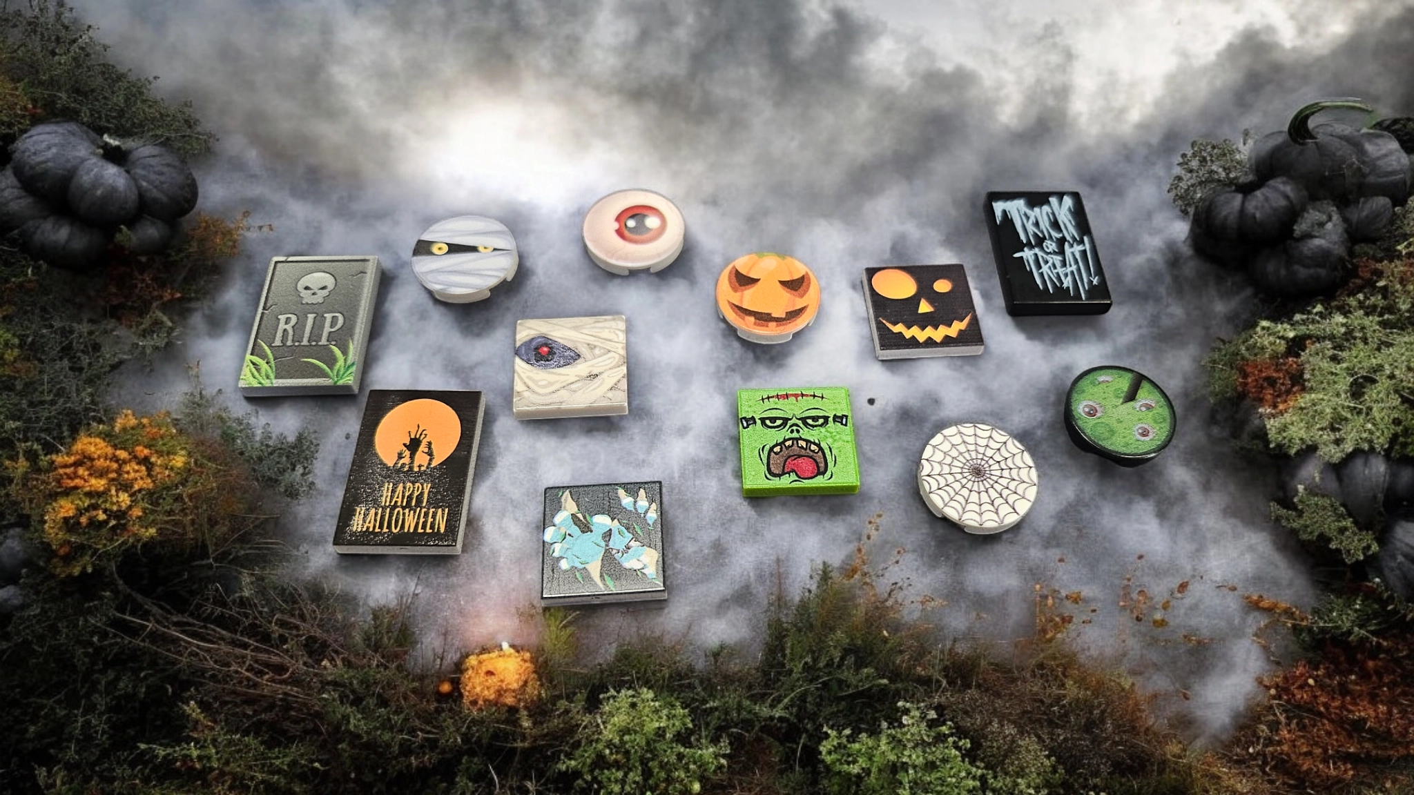 LEGO Halloween bricks