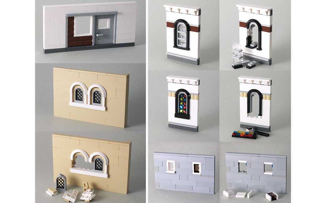 LEGO window pieces
