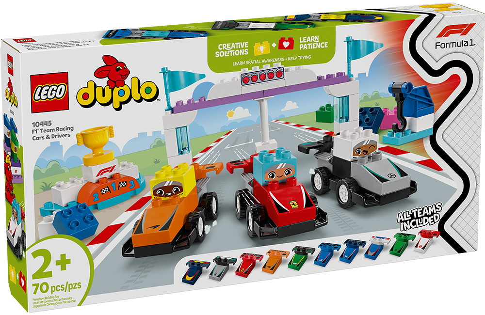 LEGO DUPLO F1 set