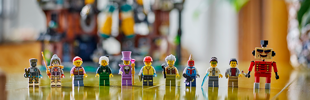 LEGO NINJAGO City Workshops 71837 minifigures