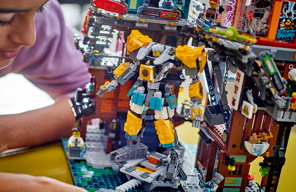 LEGO NINJAGO City Workshops 71837 Mech