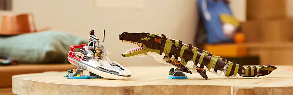 LEGO Mosasaurus Boat Mission
