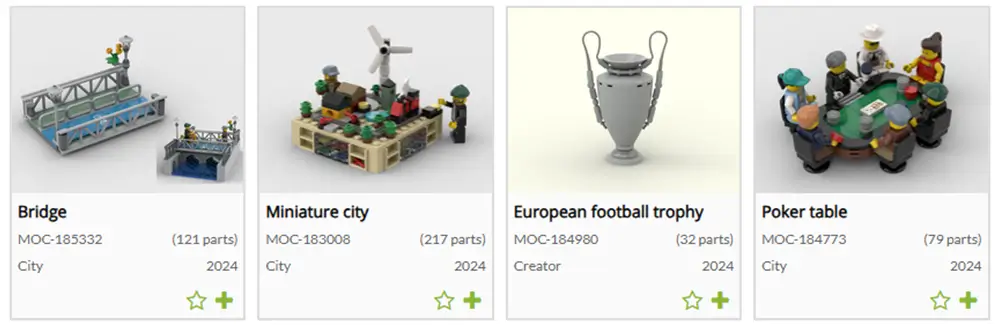 LEGO Rebrickable BrickHappens MOC