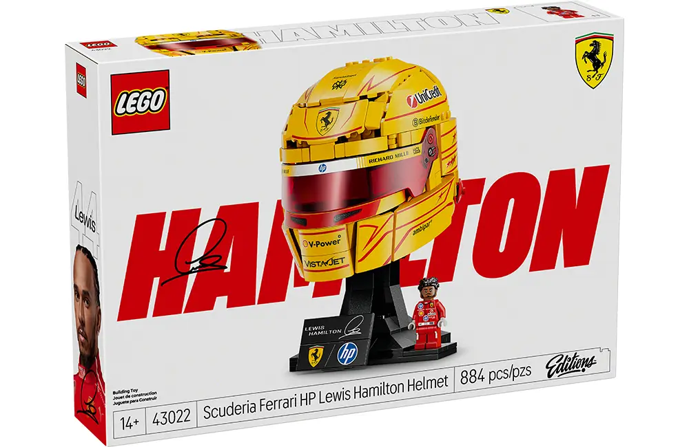 LEGO Formula 1 helmet